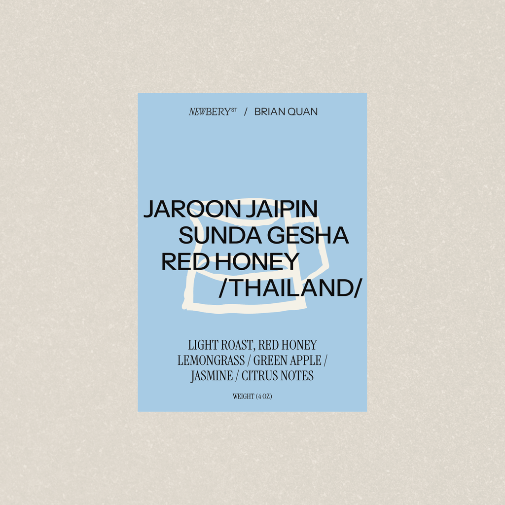 [Newbery Street Kickstarter] Jaroon Sunda Thai Gesha Red Honey 4oz
